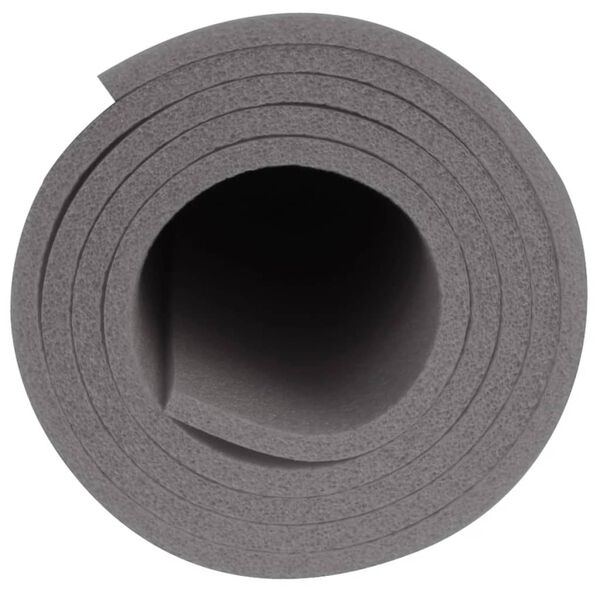 Avento Fitnessmatte Yogamatte 160x60 cm Grau PE 41VG-GRI-Uni