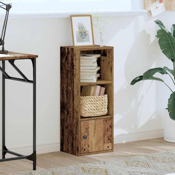 vidaXL B&uuml;cherregal Altholz-Optik 31x24x77 cm Holzwerkstoff