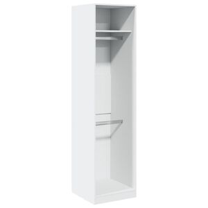 vidaXL Kleiderschrank Wei&szlig; 50x50x200 cm Holzwerkstoff