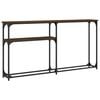 vidaXL Konsolentisch Braun Eichen-Optik 145x22,5x75 cm Holzwerkstoff