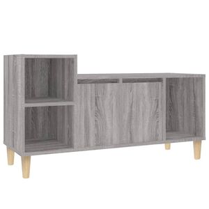 vidaXL TV-Schrank Grau Sonoma 100x35x55 cm Holzwerkstoff