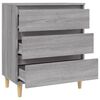 vidaXL Sideboard Grau Sonoma 60x35x70 cm Holzwerkstoff