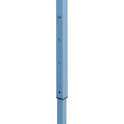 vidaXL Profi-Partyzelt Faltbar mit 4 Seitenwänden 3×4m Stahl Blau