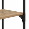 vidaXL Regal Artisan-Eiche 100 x 32 x 170 cm Holzwerkstoff