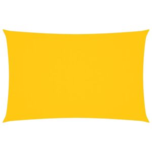 vidaXL Sonnensegel Oxford-Gewebe Rechteckig 2,5x5 m Gelb