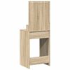 vidaXL Schminktisch Sonoma-Eiche 50 x 41 x 135 cm Holzwerkstoff