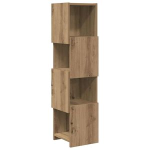 vidaXL Eckschrank 25,5x25x102cm Holzwerkstoff Artisan-Eiche