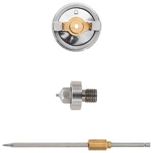 vidaXL HVLP Spritzpistole D&uuml;se 0,8 mm D&uuml;se Silber Edelstahl