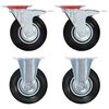 vidaXL Rollen 4 Stk. 125 mm