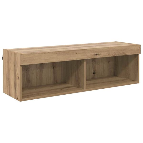 vidaXL TV-Wandschrank Panama Artisan-Eiche 100 x 30 x 30 cm