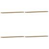 vidaXL Wandregale 4 Stk. Artisan-Eiche 60x20x1,5 cm Holzwerkstoff