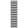 vidaXL Doppelrollo Schwarz 55x200 cm Stoffbreite 50,9 cm Polyester