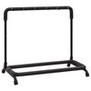 vidaXL Gitarrenst&auml;nder Klappbar 5-fach Schwarz 74x41x66 cm Stahl