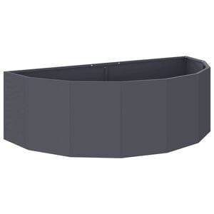 vidaXL Pflanzk&uuml;bel Anthrazit 120 x 60 x 35 cm Stahl