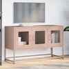 vidaXL TV-Schrank Rosa 100,5x39x60,5 cm Kaltgewalzter Stahl