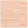 vidaXL Tischplatte 60x60x4 cm Quadratisch Massivholz Buche