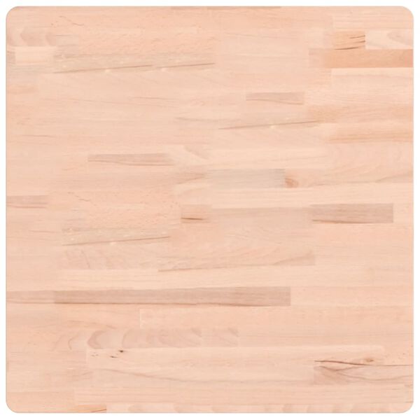 vidaXL Tischplatte 60x60x4 cm Quadratisch Massivholz Buche
