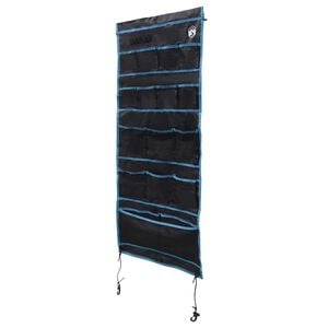 vidaXL Aufbewahrungstasche Schwarz und Blau 125 x 48 cm Oxford
