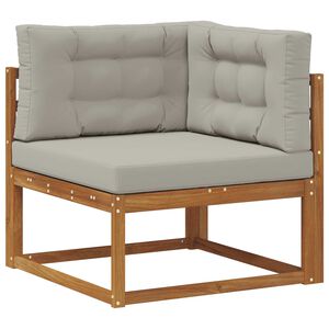 vidaXL Outdoor Ecksofa Natur