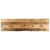 vidaXL Tischplatte mit Baumkante 160x40x3,8 cm Raues Mango Massivholz