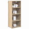vidaXL H&auml;ngeschrank Sonoma-Eiche 40 x 29,5 x 100 cm Holzwerkstoff