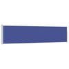vidaXL Ausziehbare Seitenmarkise 117&times;514 cm Blau