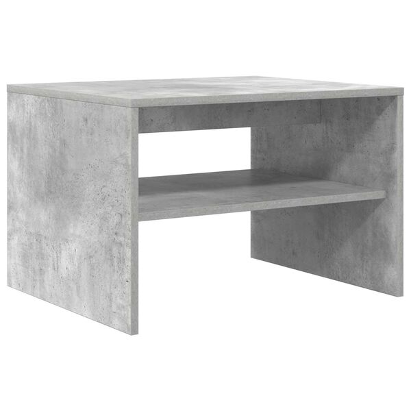 vidaXL Couchtisch Beton Grau 60 x 50 x 40 cm Holzwerkstoff