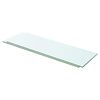vidaXL Regalb&ouml;den 2 Stk. Glas Transparent 60x15 cm
