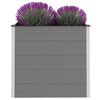 vidaXL Garten-Hochbeet WPC 100 x 50 x 91 cm Grau