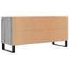 vidaXL TV-Schrank Grau Sonoma 104x35x50 cm Holzwerkstoff