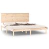 vidaXL Massivholzbett ohne Matratze 160x200 cm Kiefernholz