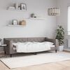 vidaXL Tagesbett Taupe 80x200 cm Stoff