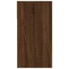 vidaXL Konsolentisch Braun Eichen-Optik 100x39x75 cm Holzwerkstoff