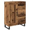 vidaXL Highboard Altholz 69,5 x 34 x 180 cm Holzwerkstoff