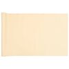 vidaXL Balkon-Sichtschutz Creme 300x120 cm PVC