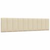 vidaXL Bettgestell ohne Matratze "Hanko" Creme 200x200 cm Stoff