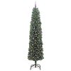 vidaXL K&uuml;nstlicher Weihnachtsbaum mit 300 LEDs mit St&auml;nder Gr&uuml;n 240 cm