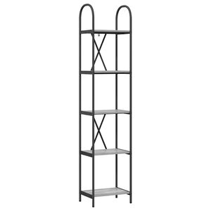 vidaXL B&uuml;cherregal 5 Ebenen 40 x 30 x 183 cm Holzwerkstoff