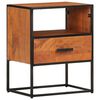 vidaXL Nachttisch 40x30x50 cm Massivholz Akazie