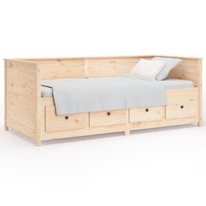 vidaXL Tagesbett ohne Matratze 80x200 cm Massivholz Kiefer