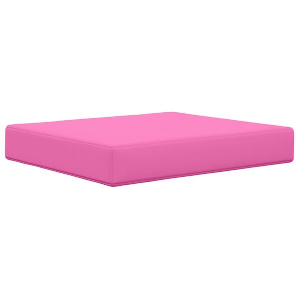 vidaXL Sofakissen f&uuml;r drau&szlig;en 2 pcs Rosa Polyester