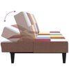 vidaXL Schlafsofa 2-Sitzer Stoff