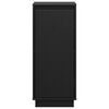 vidaXL Sideboards 2 Stk. Schwarz 31,5x34x75 cm Massivholz Kiefer