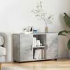 vidaXL Sideboard Beton Grau 88,5 x 30,5 x 55,5 cm Holzwerkstoff