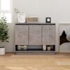 vidaXL Sideboard Betongrau 97x31x75 cm Holzwerkstoff
