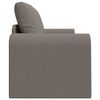 vidaXL Schlafsofa 60cm Taupe Stoff