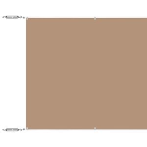 vidaXL Senkrechtmarkise Taupe 60x1200 cm Oxford-Gewebe