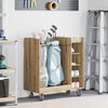 vidaXL Golf Schrank Mit Rad Uni Artisan-Eiche 90 x 45 x 98 cm