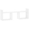 vidaXL Wandregal Wei&szlig; 90 x 17 x 32 cm Holzwerkstoff