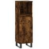 vidaXL Badschrank R&auml;uchereiche 30x30x100 cm Holzwerkstoff